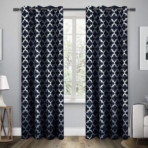 Exclusive Home Neptune Cotton Window panels